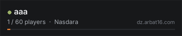 aaa on the AR16 DayZ server list