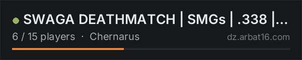 SWAGA DEATHMATCH | SMGs | .338 | DUELS | AIM TRAINING | C130 on the AR16 DayZ server list