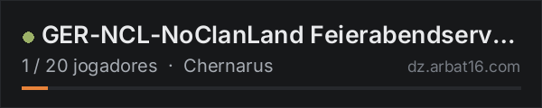 GER-NCL-NoClanLand Feierabendserver/Lootserver na lista de servidores de DayZ da AR16