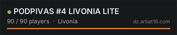 PODPIVAS #4 LIVONIA LITE on the AR16 DayZ server list
