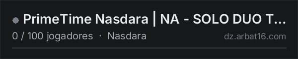 PrimeTime Nasdara  | NA - SOLO DUO TRIO | Vanilla+ Mods na lista de servidores de DayZ da AR16