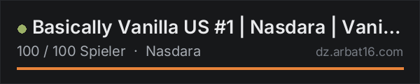 Basically Vanilla US #1 | Nasdara | Vanilla | Party in der DayZ-Serverliste von AR16