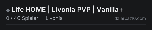 Life HOME | Livonia PVP | Vanilla+ in der DayZ-Serverliste von AR16