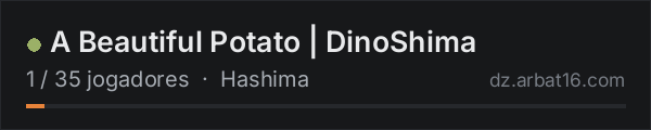 A Beautiful Potato | DinoShima na lista de servidores de DayZ da AR16