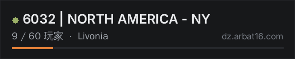 AR16 DayZ 服务器列表中的 6032 | NORTH AMERICA - NY