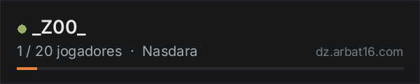 _Z00_ na lista de servidores de DayZ da AR16