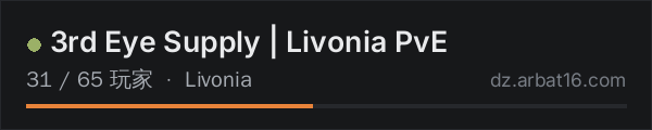 AR16 DayZ 服务器列表中的 3rd Eye Supply | Livonia PvE