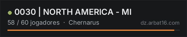 0030 | NORTH AMERICA - MI na lista de servidores de DayZ da AR16