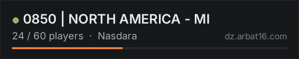 0850 | NORTH AMERICA - MI on the AR16 DayZ server list