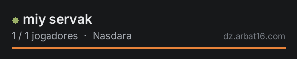 miy servak na lista de servidores de DayZ da AR16