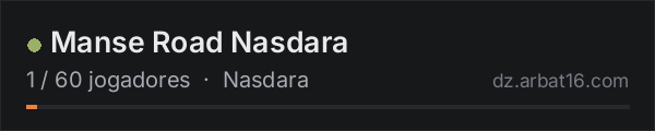 Manse Road Nasdara na lista de servidores de DayZ da AR16