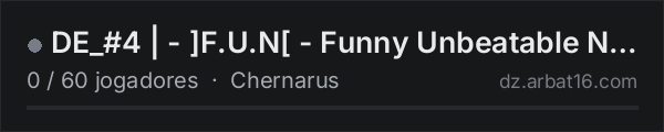 DE_#4 | - ]F.U.N[ - Funny Unbeatable Noobs | Vanilla na lista de servidores de DayZ da AR16
