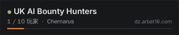 AR16 DayZ 服务器列表中的 UK AI Bounty Hunters