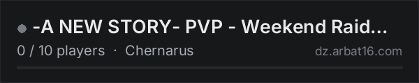 -A NEW STORY- PVP - Weekend Raid Only|Economy|Trader|Full Vehic on the AR16 DayZ server list