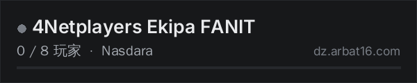 AR16 DayZ 服务器列表中的 4Netplayers Ekipa FANIT