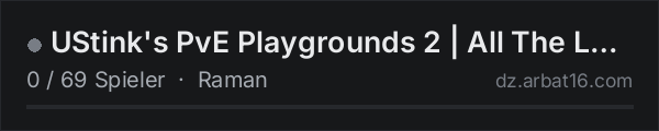 UStink's PvE Playgrounds 2 | All The Loots! | in der DayZ-Serverliste von AR16