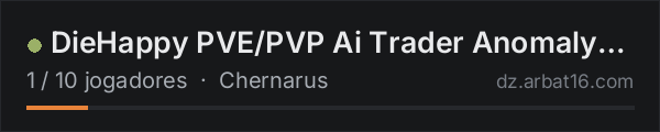 DieHappy PVE/PVP Ai Trader Anomaly Hacked Crates Convoy Heli na lista de servidores de DayZ da AR16