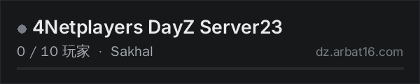 AR16 DayZ 服务器列表中的 4Netplayers DayZ Server23