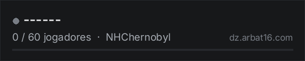 ------ na lista de servidores de DayZ da AR16
