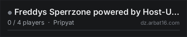 Freddys Sperrzone powered by Host-Unlimited.de on the AR16 DayZ server list
