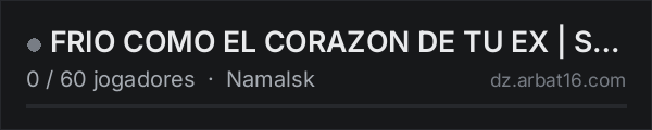 FRIO COMO EL CORAZON DE TU EX | Survival na lista de servidores de DayZ da AR16