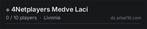 4Netplayers Medve Laci on the AR16 DayZ server list
