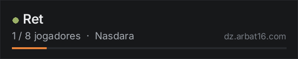 Ret na lista de servidores de DayZ da AR16