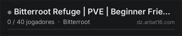 Bitterroot Refuge | PVE | Beginner Friendly|500k|SpawnKits|Ball na lista de servidores de DayZ da AR16