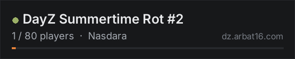DayZ Summertime Rot #2 on the AR16 DayZ server list