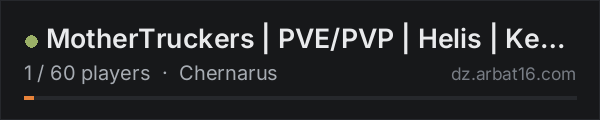 MotherTruckers | PVE/PVP | Helis | Keycards | Traders | 300K St on the AR16 DayZ server list