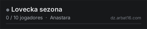 Lovecka sezona na lista de servidores de DayZ da AR16