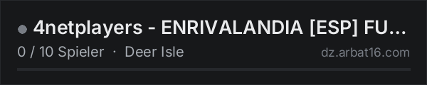 4netplayers - ENRIVALANDIA ESP FULL PvP, Aircraft, AI HOSTILE in der DayZ-Serverliste von AR16