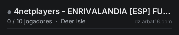 4netplayers - ENRIVALANDIA ESP FULL PvP, Aircraft, AI HOSTILE na lista de servidores de DayZ da AR16