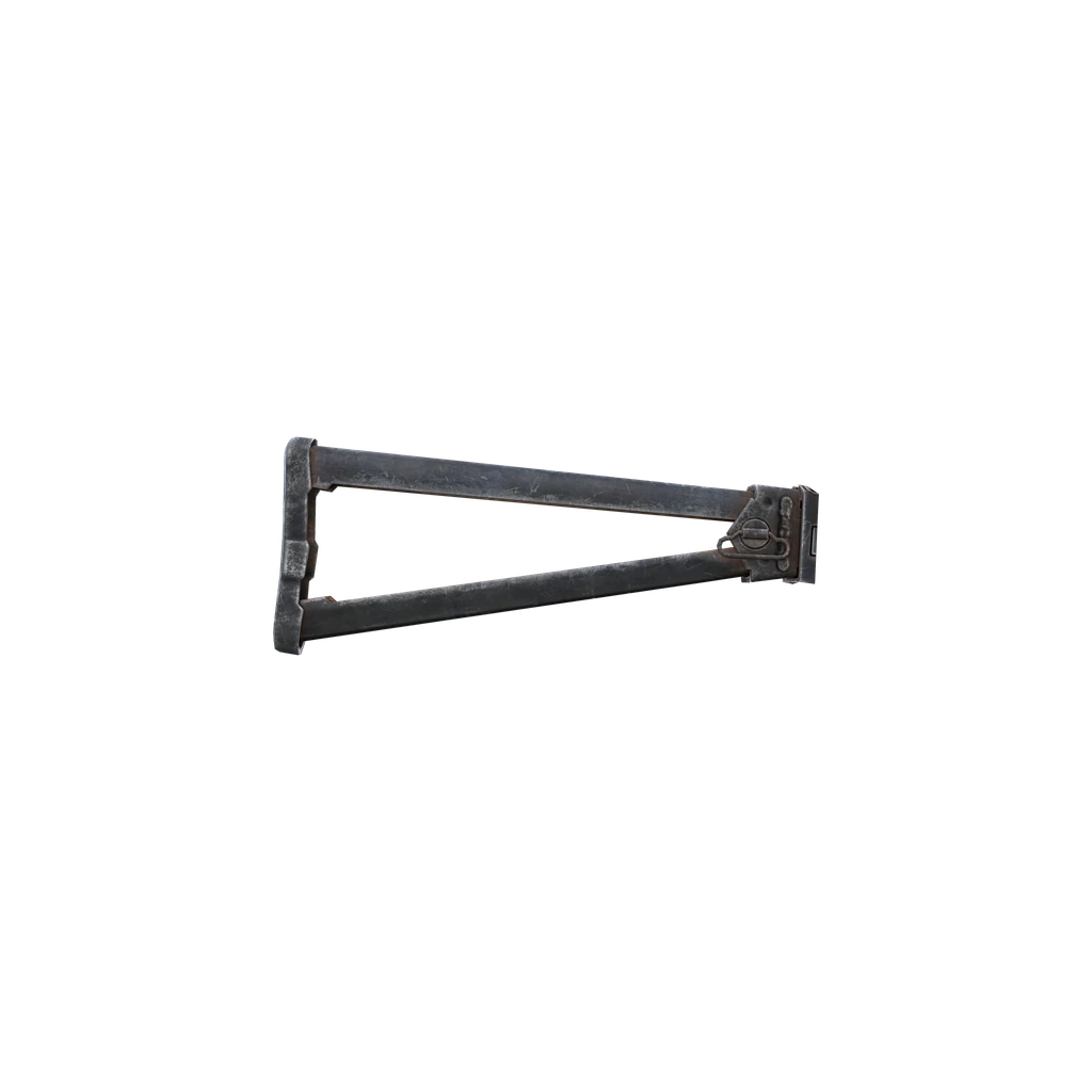 Легкий приклад для КАС-74У (AKS74U_Bttstck_Black), DayZ