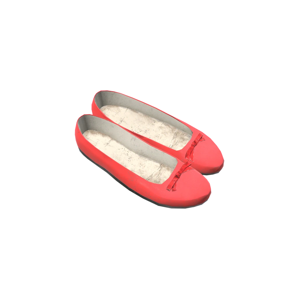 Flat Shoes (Ballerinas_Red), DayZ