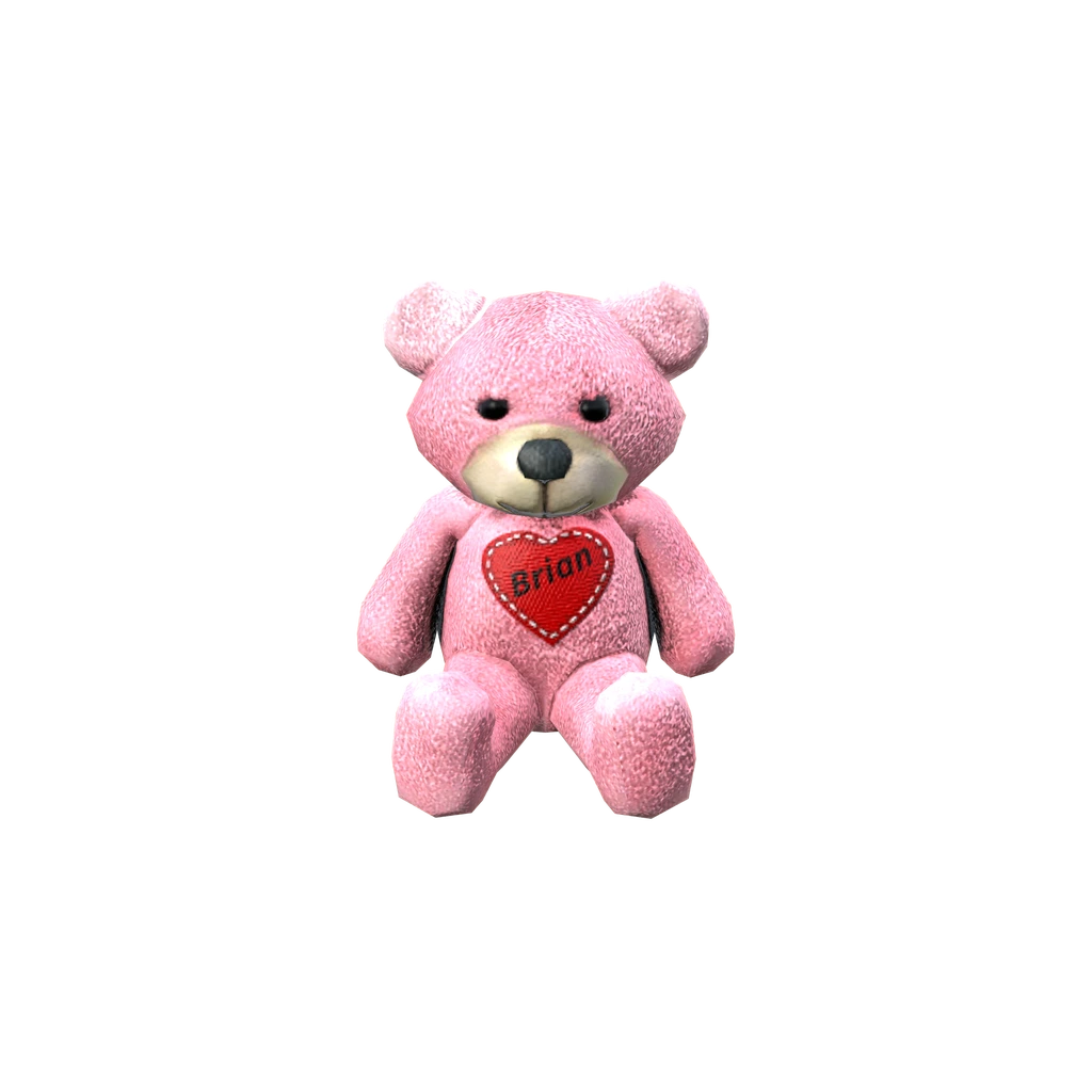 Urso de pelúcia (Bear_Pink), DayZ