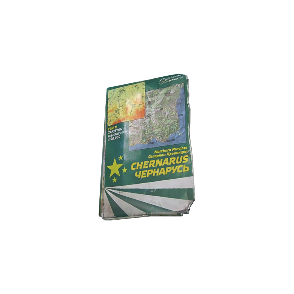 Tourist Map (ChernarusMap_Open), DayZ