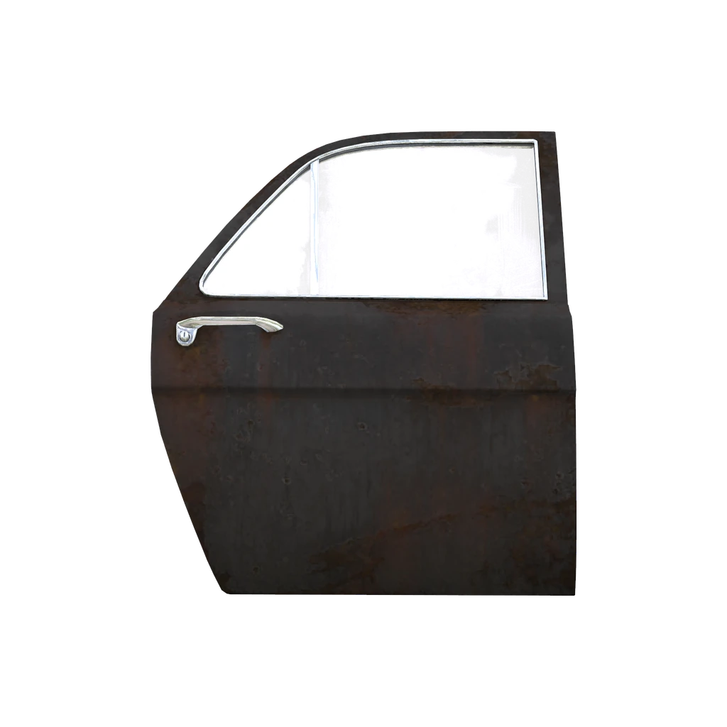 Задняя правая дверь Olga 24 (CivSedanDoors_BackRight_BlackRust), DayZ