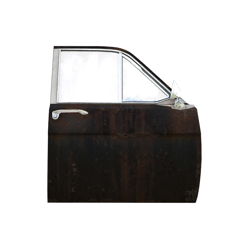 Передняя правая дверь Olga 24 (CivSedanDoors_CoDriver_BlackRust), DayZ