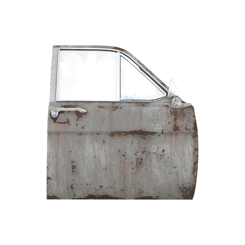 Передняя правая дверь Olga 24 (CivSedanDoors_CoDriver_WhiteRust), DayZ
