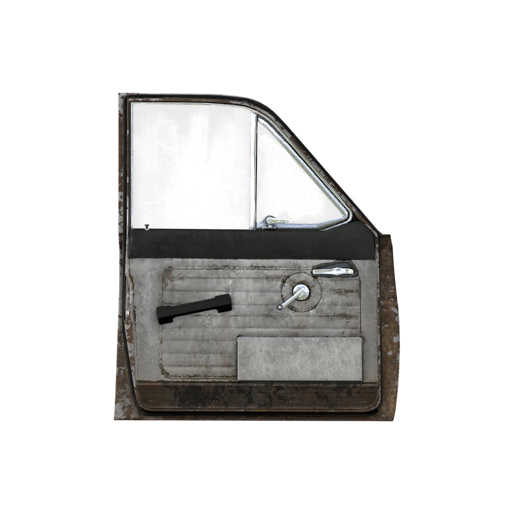 Передняя левая дверь Olga 24 (CivSedanDoors_Driver_WhiteRust), DayZ