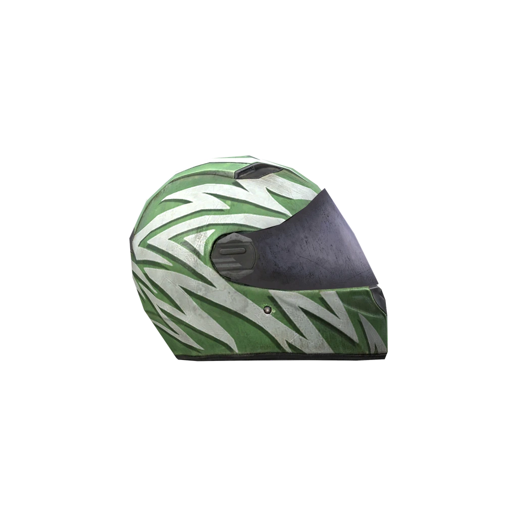 Capacete de motociclista (DarkMotoHelmet_Lime), DayZ