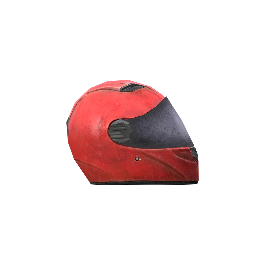 Мотоциклетный шлем (DarkMotoHelmet_Red), DayZ