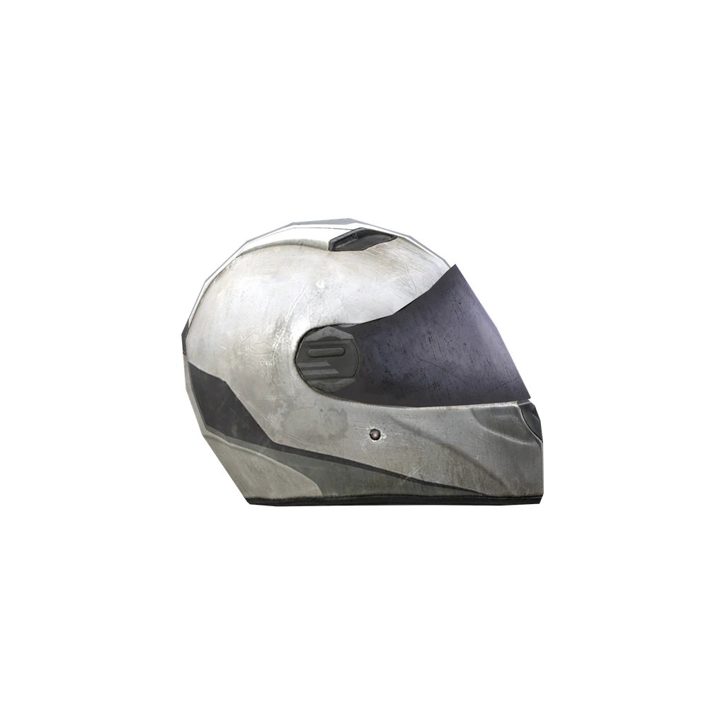 Мотоциклетный шлем (DarkMotoHelmet_White), DayZ