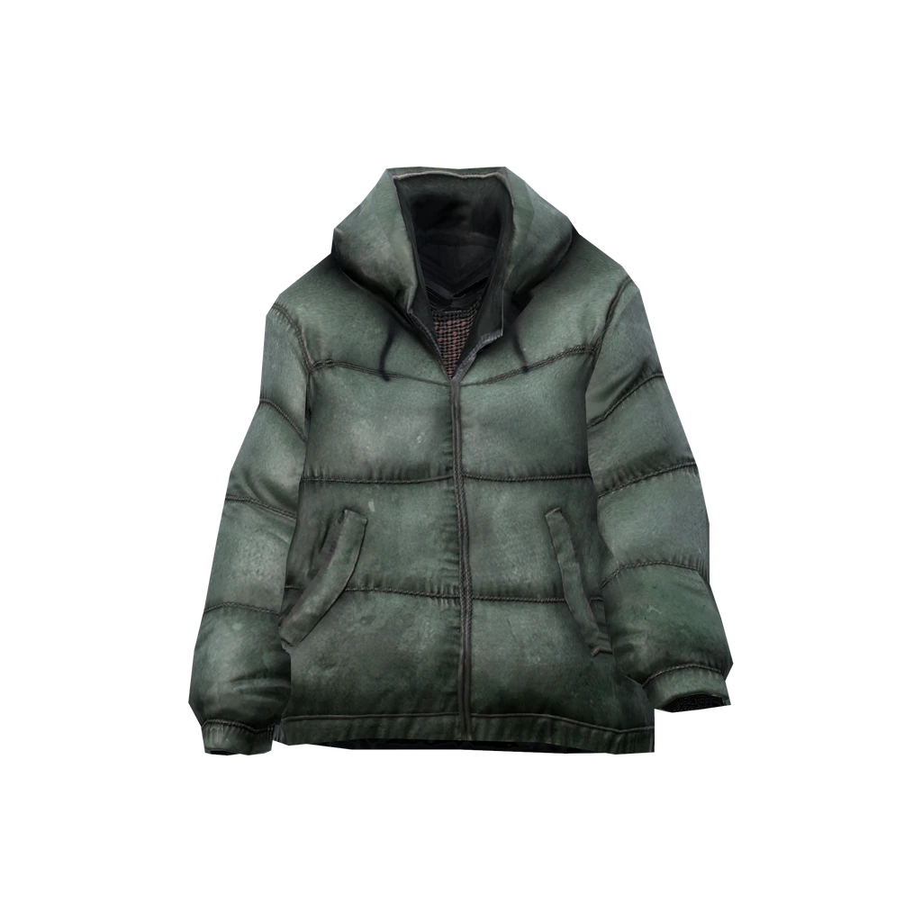 Down Jacket (DownJacket_Green), DayZ