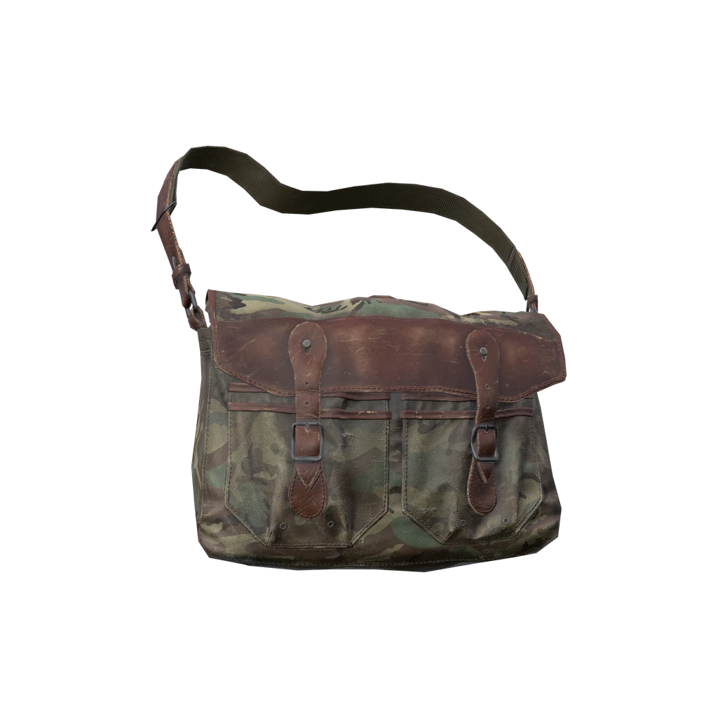 皮革行李袋 (DuffelBagSmall_Camo), DayZ