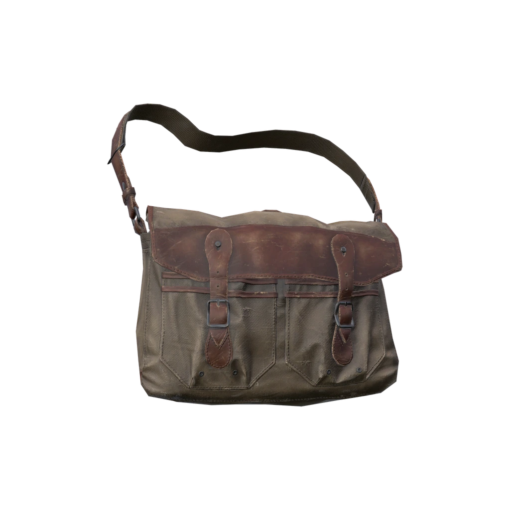 Bolsa de viagem de couro (DuffelBagSmall_Green), DayZ