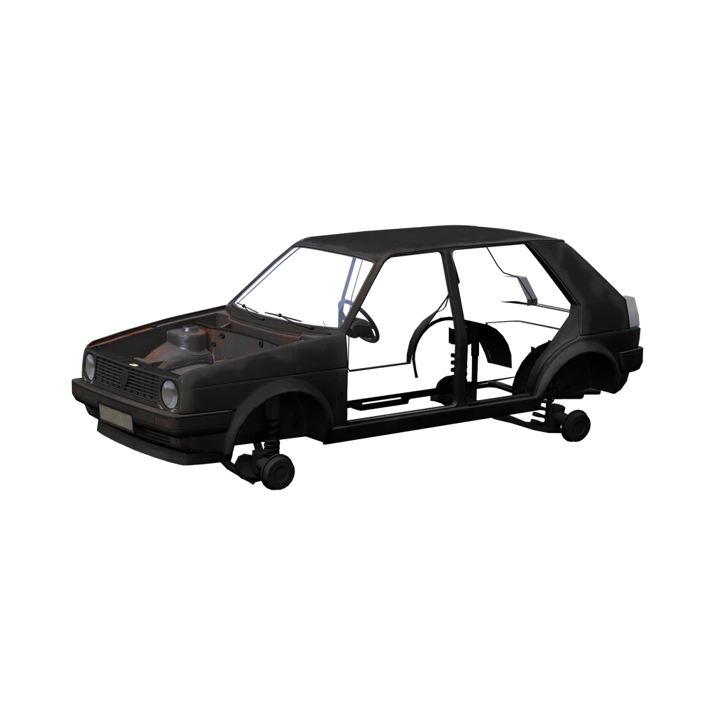 Gunter 2 (Hatchback_02_Black), DayZ