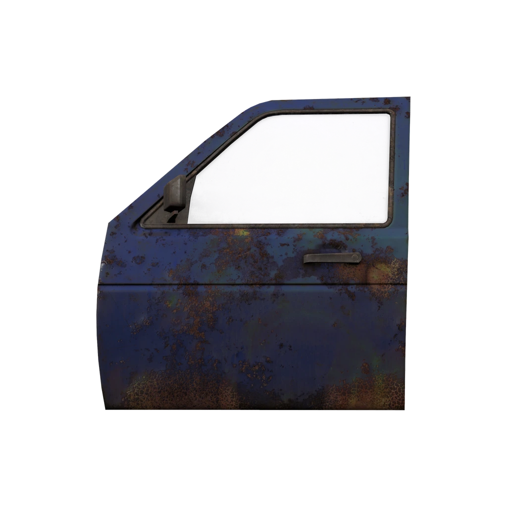 Передняя левая дверь Gunter 2 (Hatchback_02_Door_1_1_BlueRust), DayZ
