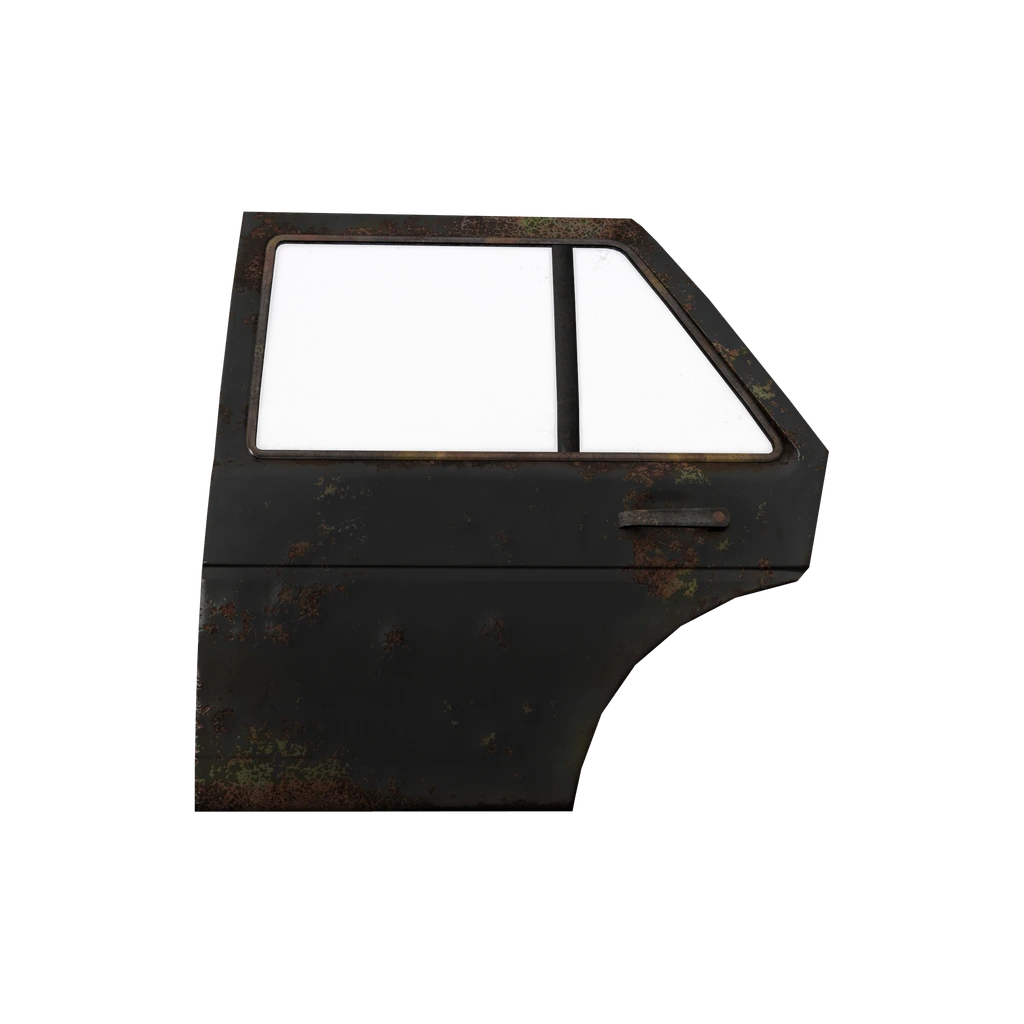Задняя левая дверь Gunter 2 (Hatchback_02_Door_1_2_BlackRust), DayZ